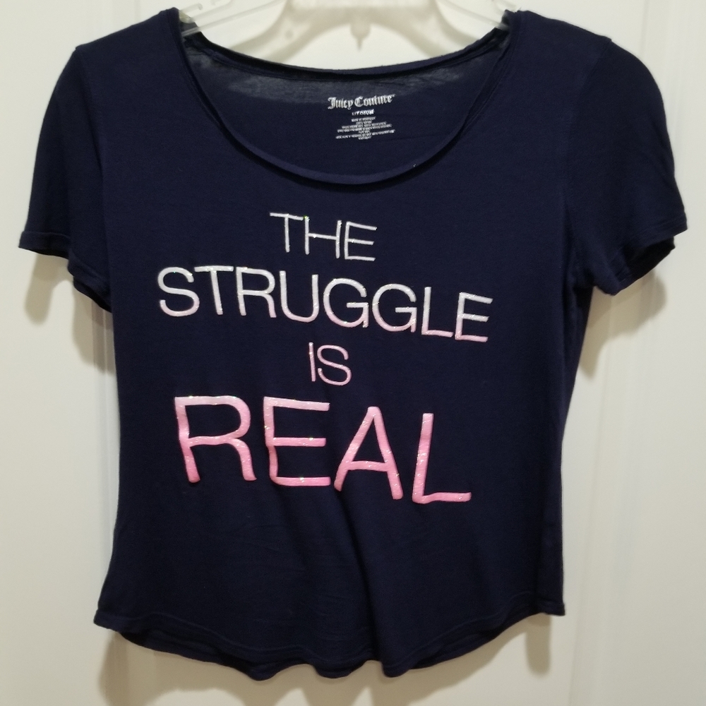 Juicy Couture Crop T Shirt